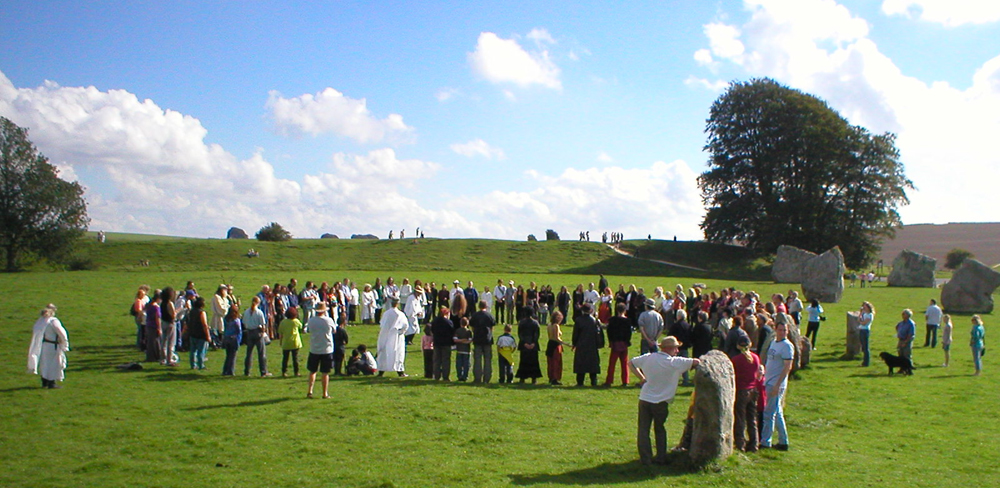 Autumn equinox Avebury 2006